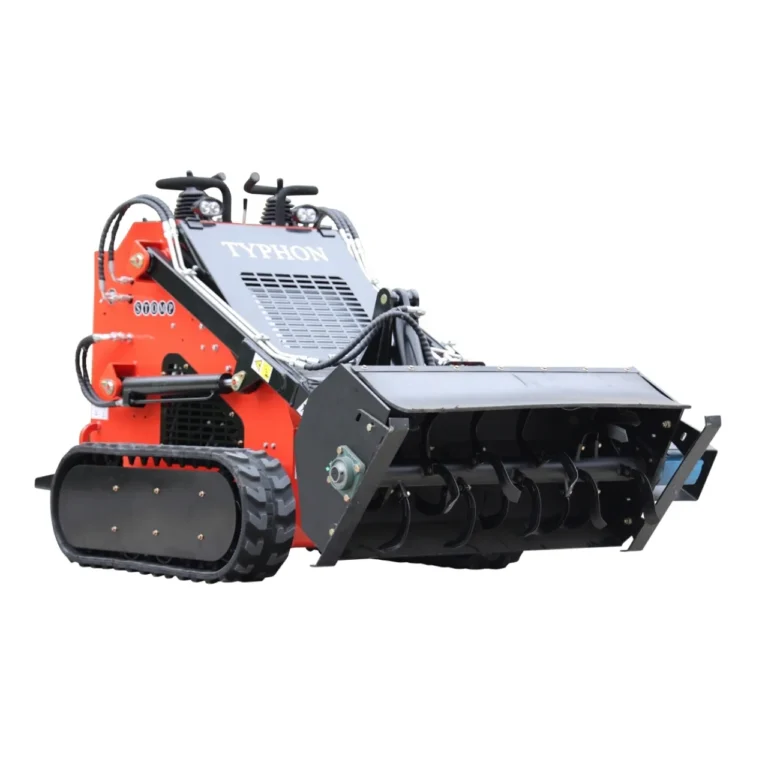 Skid Steer Loader Rotary Plow Tiller Attachment USA